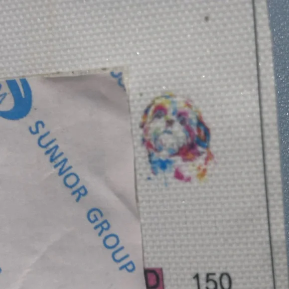 Shih Tzu Puppy Diamond Art Kit - 20x20cm - Partially Started - Picture 7 of 7